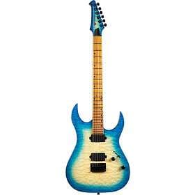 Spira Guitars S-500 QAB TRANS AQUA BLU
