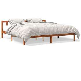 vidaXL Bed Frame 200x200 cm solid pine