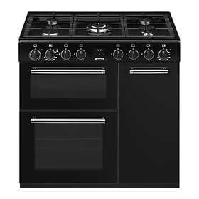 SMEG Range Cooker BG93GMBL (Black)