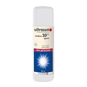 Ultrasun Sports Clear Gel Formula SPF20 200ml