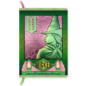 Wicked: Elphaba Glinda Reversible Sculpted Journal (inbunden, eng)