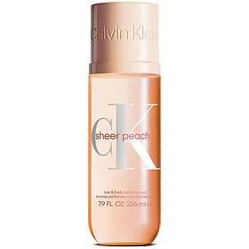 Calvin Klein Sheer Peach Hair & Body Perfume Mist 236ml