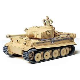 Tamiya 1/35 byggesett Tiger I Inital Production Afrika Corps