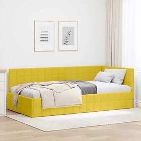 vidaXL Bed Frame 90x190 cm Velvet