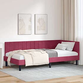 vidaXL Bed Frame 90x200 cm Velvet