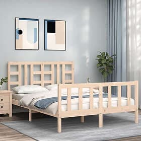 vidaXL Bed Frame solid wood