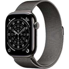 Apple Watch Series 11 46mm GPS + 5G Titanium with Stainless Steel Milanese Loop