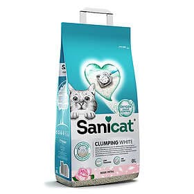 Sanicat Clumping White Rose 8L