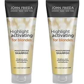 John Frieda Highlight Activating Moisturising Shampoo 250ml 2-pack