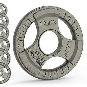 Body Revolution Olympic Tri Grip Cast Iron Weight Plates Sets 2x20kg