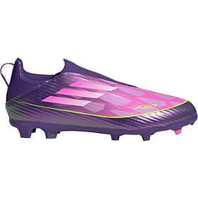 Adidas F50 League Laceless Kids Fg/mg Junior Football Boots