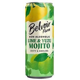 Belvoir Fruit Farms Lime & Yuzu Mojito Can 0.25l