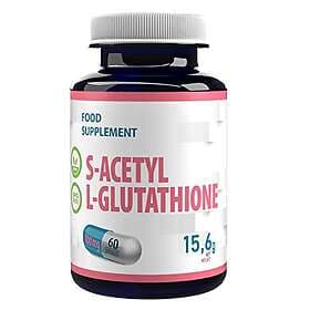 Hepatica S-Acetyl L-Glutathione 100mg 60 Vegan Capsules