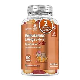 Maxmedix Multivitamin Gummies for Kids Omega 3, 6, 9, Iodine & Zinc 120 Gummies