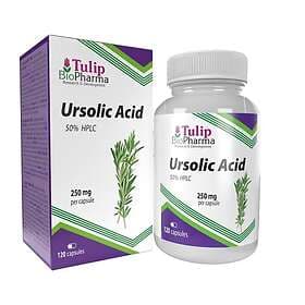Tulip BioPharma Ursolic Acid 250mg 120 Capsules