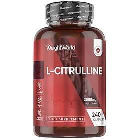 WeightWorld L-Citrulline 3000 mg 240 Capsules