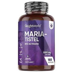 WeightWorld Milk Thistle Capsules 180 Capsules