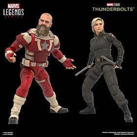 Marvel Legends Series Thunderbolts Red Guardian & Yelena Belova 2 Figure Pack