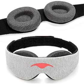 Manta Sleep Mask (100% Light Blocking, Grey)