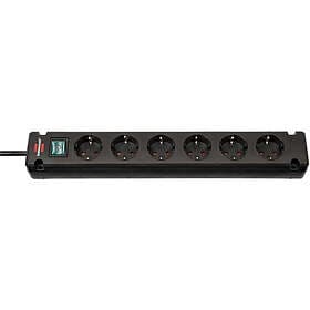 Brennenstuhl Bremounta 6-Way 3m Black