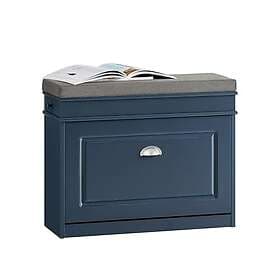 SoBuy FSR82-L-B Shoe Bench with Storage Compartment Blue