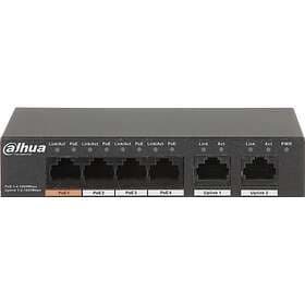 Dahua PFS3006-4GT-60-V2 6-Port Unmanaged Desktop Gigabit Switch with 4-Port PoE