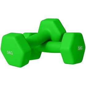 SPORTNOW Hex Dumbbell 2 x 5kg