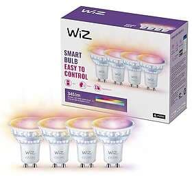 WiZ GU10 Smart LED GU10 4-pack