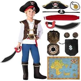 Spooktacular Creations 20010-L Pirate Costume Boys Kids Fancy Dress Role Play De