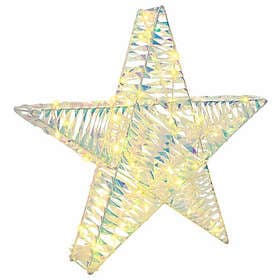 vidaXL 3D Star with 50 LEDs Warm white 55x52.5x9cm