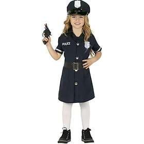 Fiestas Guirca 88455 Girl's Police Costume Dress