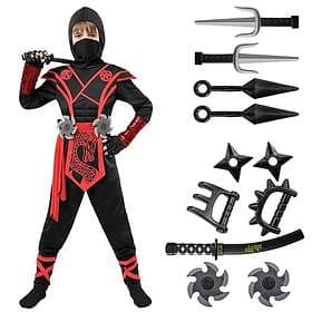 Spooktacular Creations 20247-S Ninja Costume Set