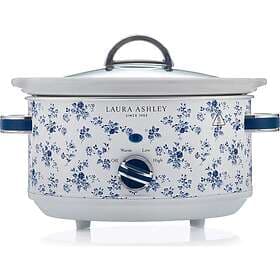 Laura Ashley VQSLWC3LLACR Slow Cooker 3.5L