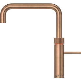Quooker Fusion Square Kitchen Mixer Tap FNSPTB (Patinated Brass)