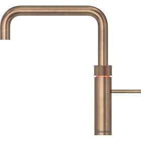 Quooker Fusion Tap Square Kitchen Mixer Tap FNSPTBBUN (Patinated Brass)