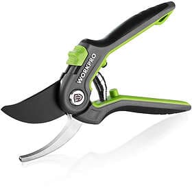 WORKPRO W151021A Professional Garden Secateurs 210mm SK5 Blade Cutting Range Ø19