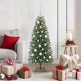 vidaXL Artificial Tree Green 120cm 150 LEDs