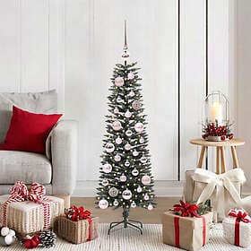 vidaXL Artificial Tree Green 120cm 150 LEDs