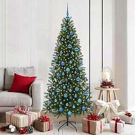 vidaXL Artificial Tree Green 180cm 300 LEDs