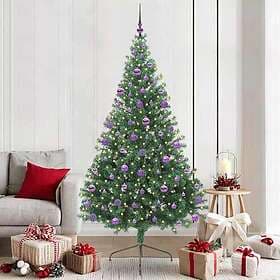 vidaXL Artificial Tree Green 210cm 300 LEDs