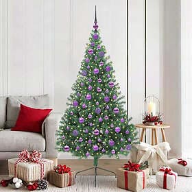 vidaXL Artificial Tree Green 180cm 300 LEDs