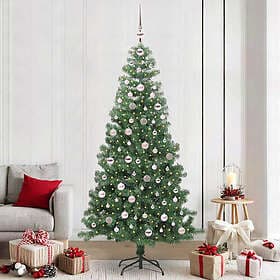 vidaXL Artificial Tree Green 240cm 300 LEDs