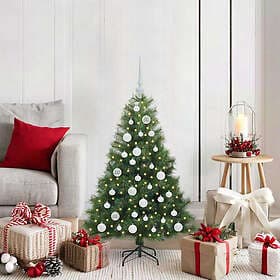 vidaXL Artificial Tree Green 120cm 150 LEDs