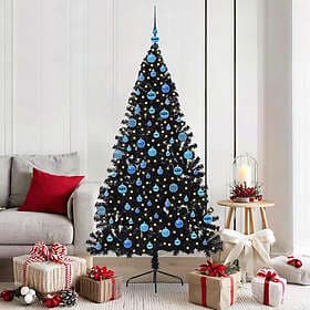 vidaXL Artificial Tree Black 180cm