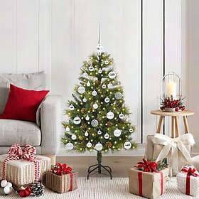 vidaXL Artificial Tree Hinged Green 150cm