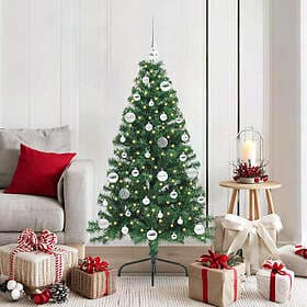 vidaXL Artificial Tree Green 150cm 150 LEDs