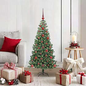 vidaXL Artificial Tree Green 120cm 150 LEDs
