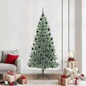 vidaXL Artificial Tree Snowy 210cm