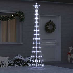vidaXL Artificial Tree Cold White 250cm 290 LEDs
