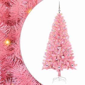 vidaXL Artificial Tree Pink 150cm 150 LEDs